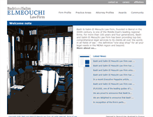 Tablet Screenshot of elmeouchi.com